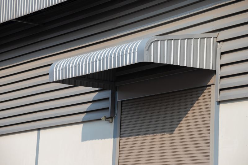 Damaged Metal Awnings